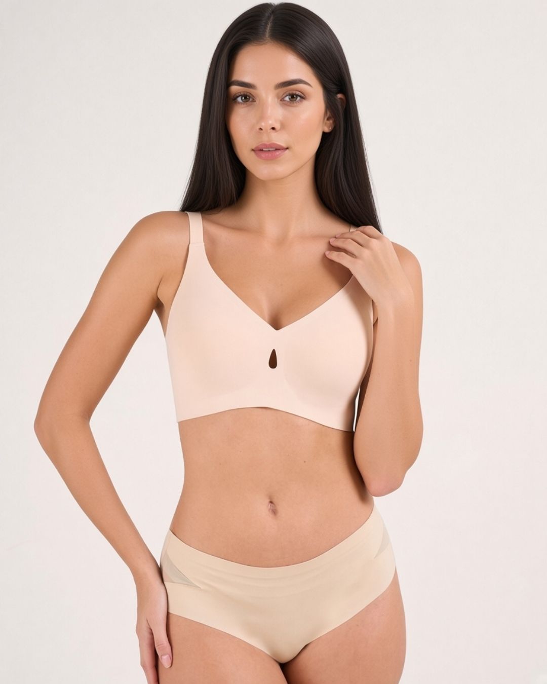 Sujetador sin Aros Reafirmante con Cut-Out de Lágrima Shapeher