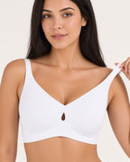 Sujetador sin Aros Reafirmante con Cut-Out de Lágrima Shapeher