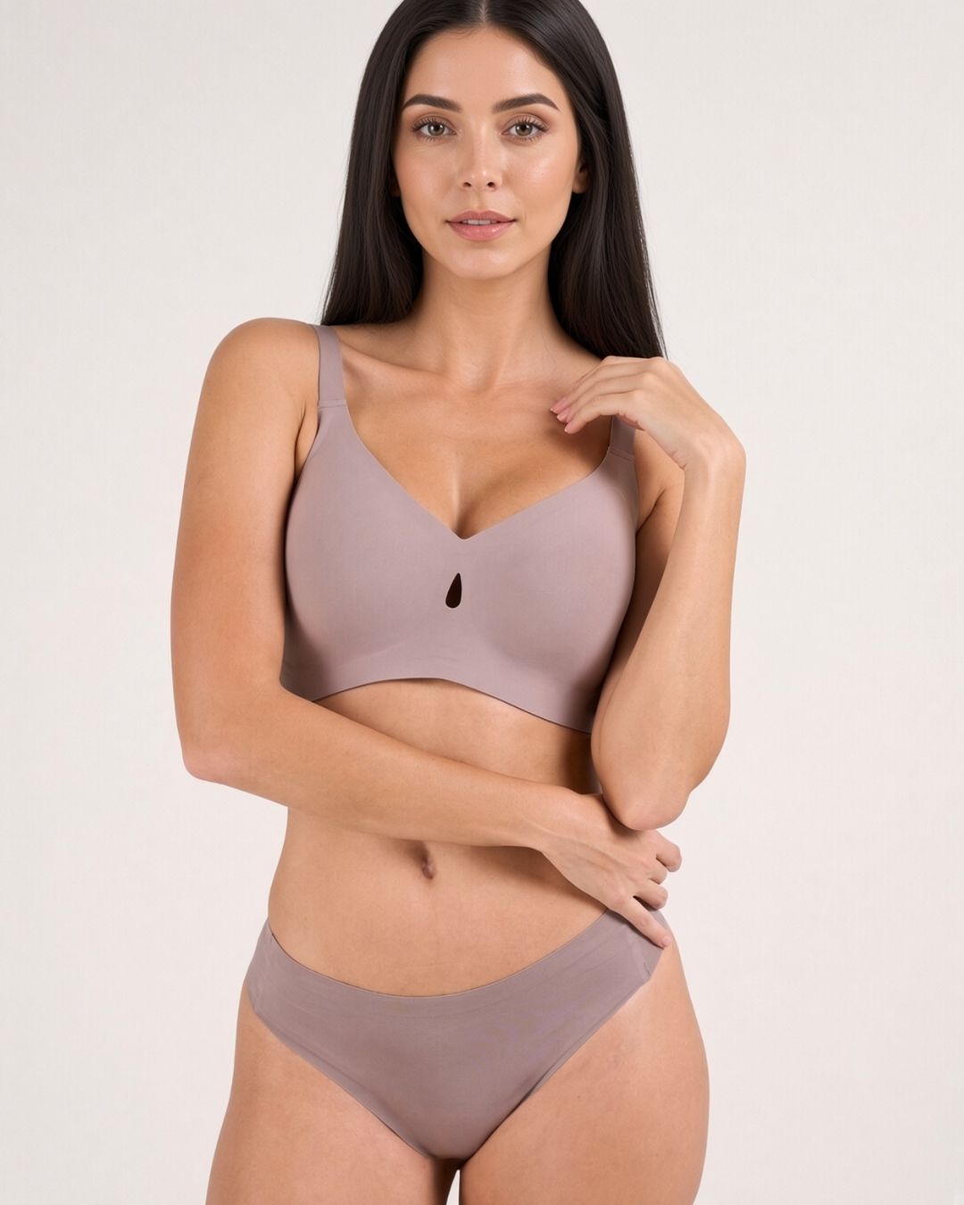 Sujetador sin Aros Reafirmante con Cut-Out de Lágrima Shapeher