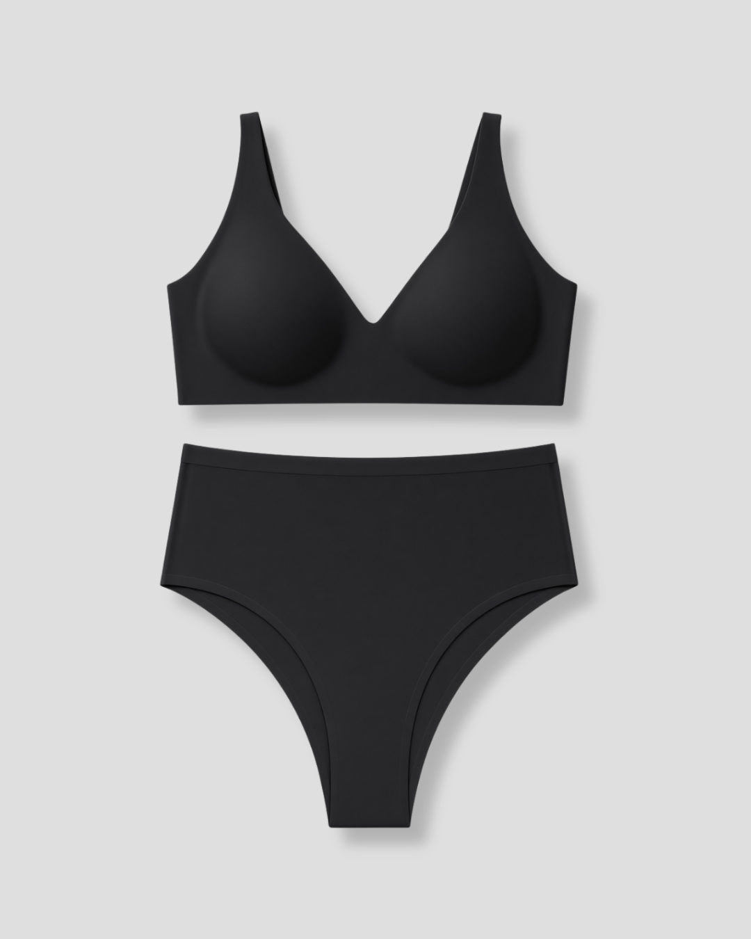 Conjunto Sujetador + Braga Negro